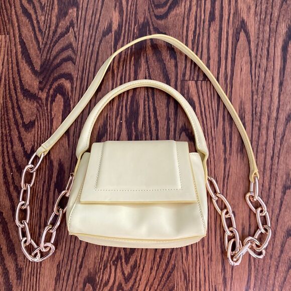 House of Want Shoulder Bag Optional Chain Link Strap Magnetic Closure - Picture 1 of 8